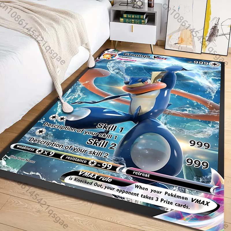 Commercial Printing & Packaging Pvt Ltd Photos - 1PC Pokémon Greninja Kaarten Print Tapijt