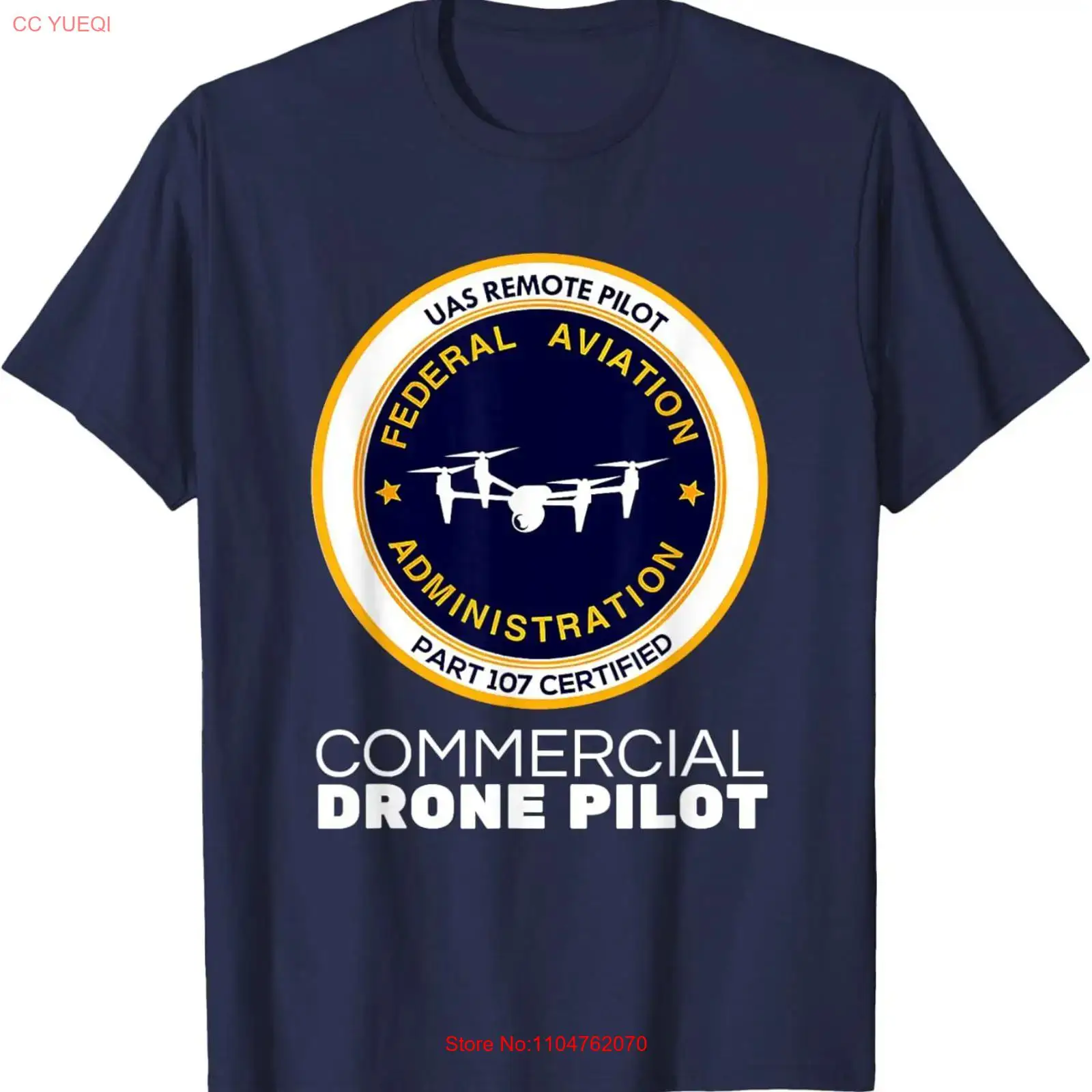 Commercial Printing & Packaging Pvt Ltd Photos - FAA Commercial Drone Pilot T-shirt vintage