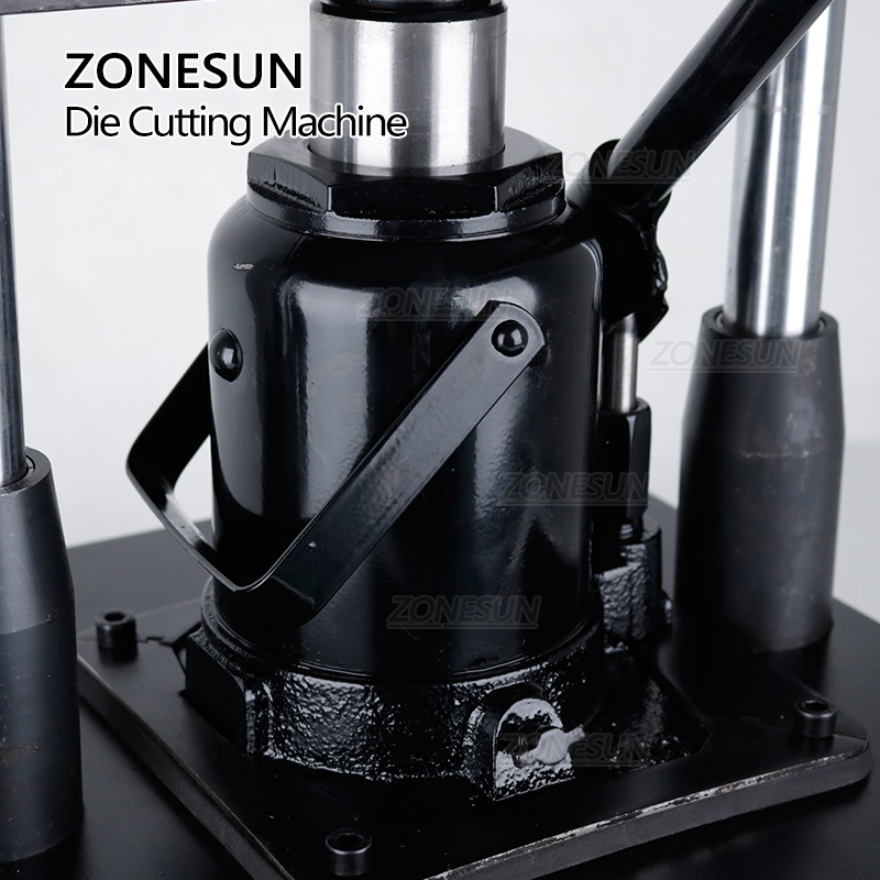 Die Cutting Machine - ZONESUN 20T Hydraulische Lederen Stansmachine 33x22cm