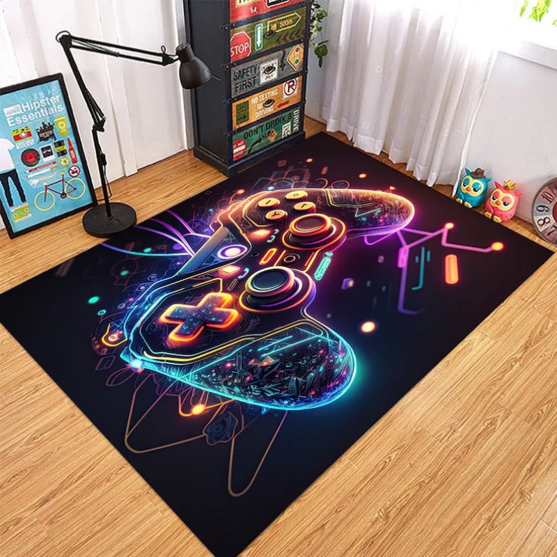 Commercial Printing & Packaging Pvt Ltd Photos - Neon Glow Gamecontroller Kleed Kleurrijk Gaming