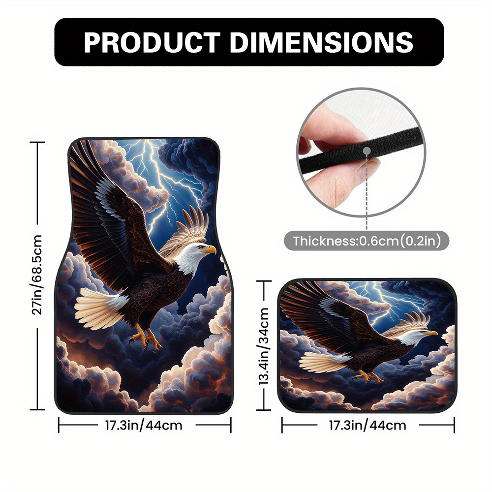 4 stuks Eagle Stormy Sky F-pat - Commercial Printing & Packaging Pvt Ltd Photos recensie en prijs