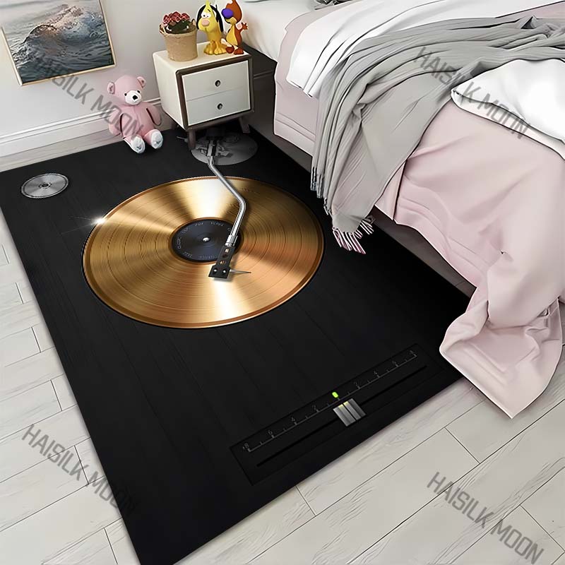 Gouden vinyl platenspeler toon - Commercial Vinyl Printing Machine recensie en prijs