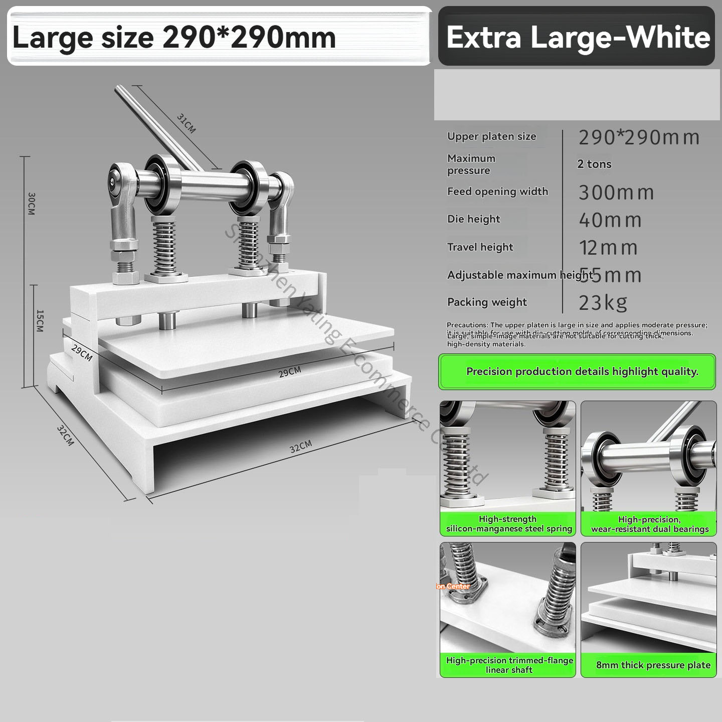290X290 Snijmachine Handgemaak - Die Cutting Machine recensie en prijs