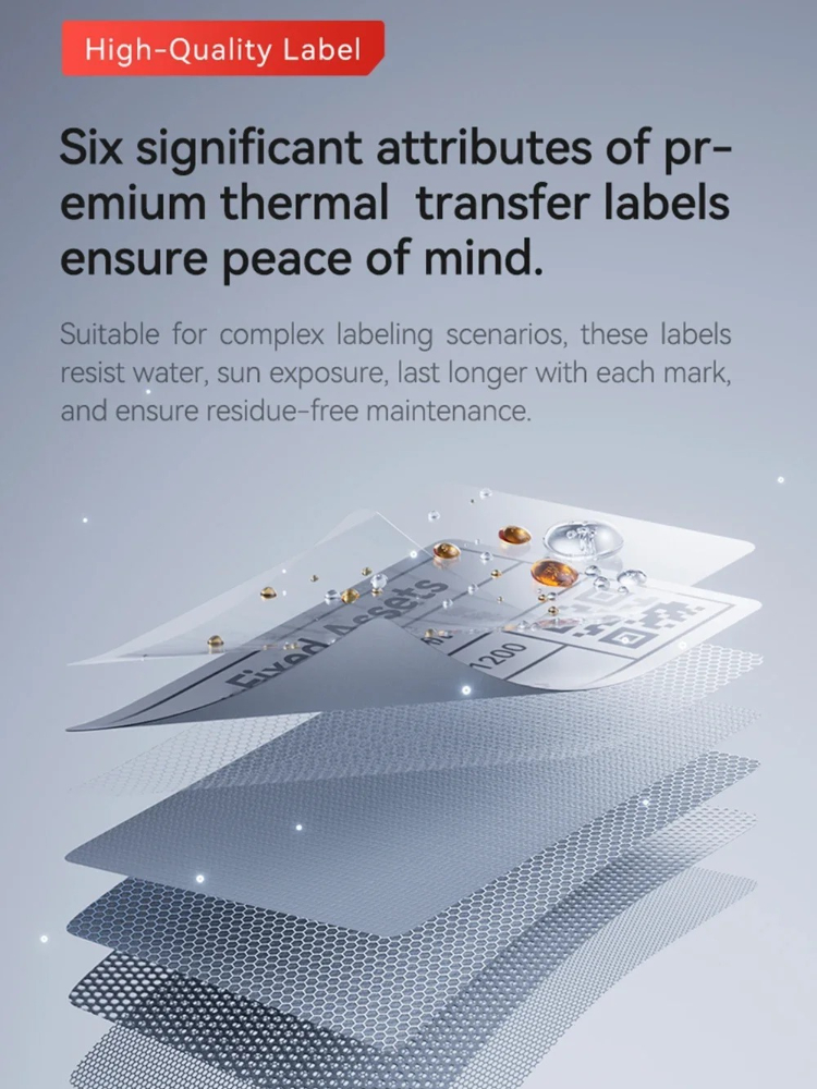 Niimbot M2/M3 Zilver Label War - Printable Heat Transfer Vinyl recensie en prijs