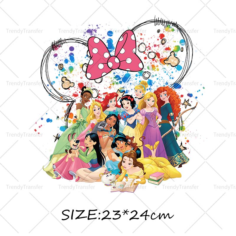 Aquarel muis oor prinses opstr - Printable Heat Transfer Vinyl recensie en prijs