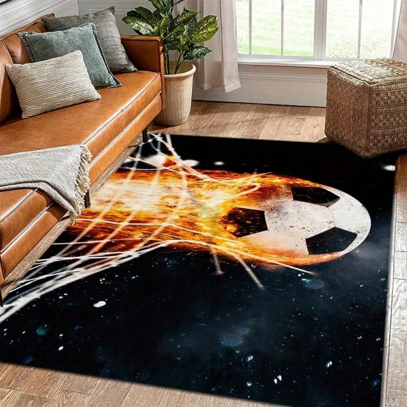 Grote vloerkleed met voetbalpr - Commercial Printing & Packaging Pvt Ltd Photos recensie en prijs