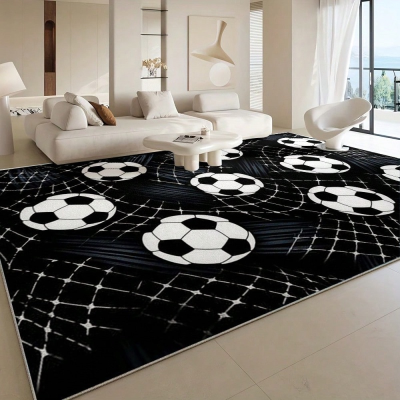Grote vloerkleed met voetbalpr - Commercial Printing & Packaging Pvt Ltd Photos recensie en prijs