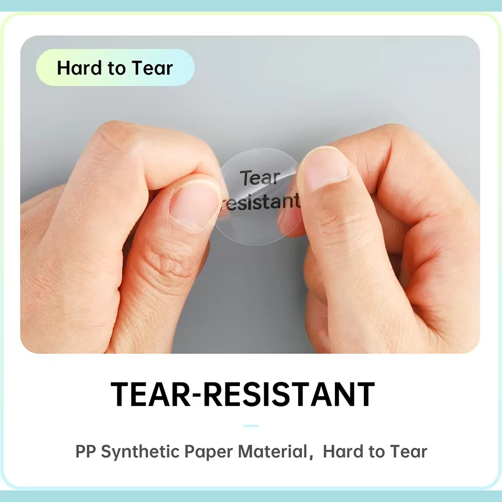 Niimbot M2/M3 transparant labe - Printable Heat Transfer Vinyl recensie en prijs