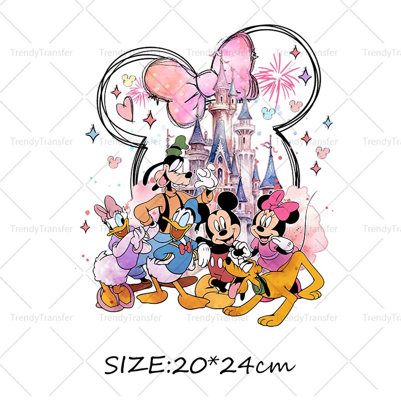 Aquarel Mickey Mouse Ear Iron  - Printable Heat Transfer Vinyl recensie en prijs